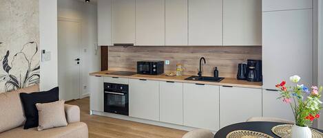 Appartement Supérieur, balcon | Coin séjour