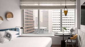 1 soverom, skrivebord, wi-fi og sengetøy