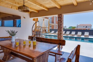 Balcony - Villa Alba Zadarvillas (Pakostane)