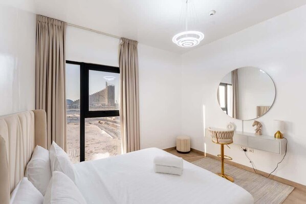 2 bedrooms, iron/ironing board, WiFi (free), bed sheets