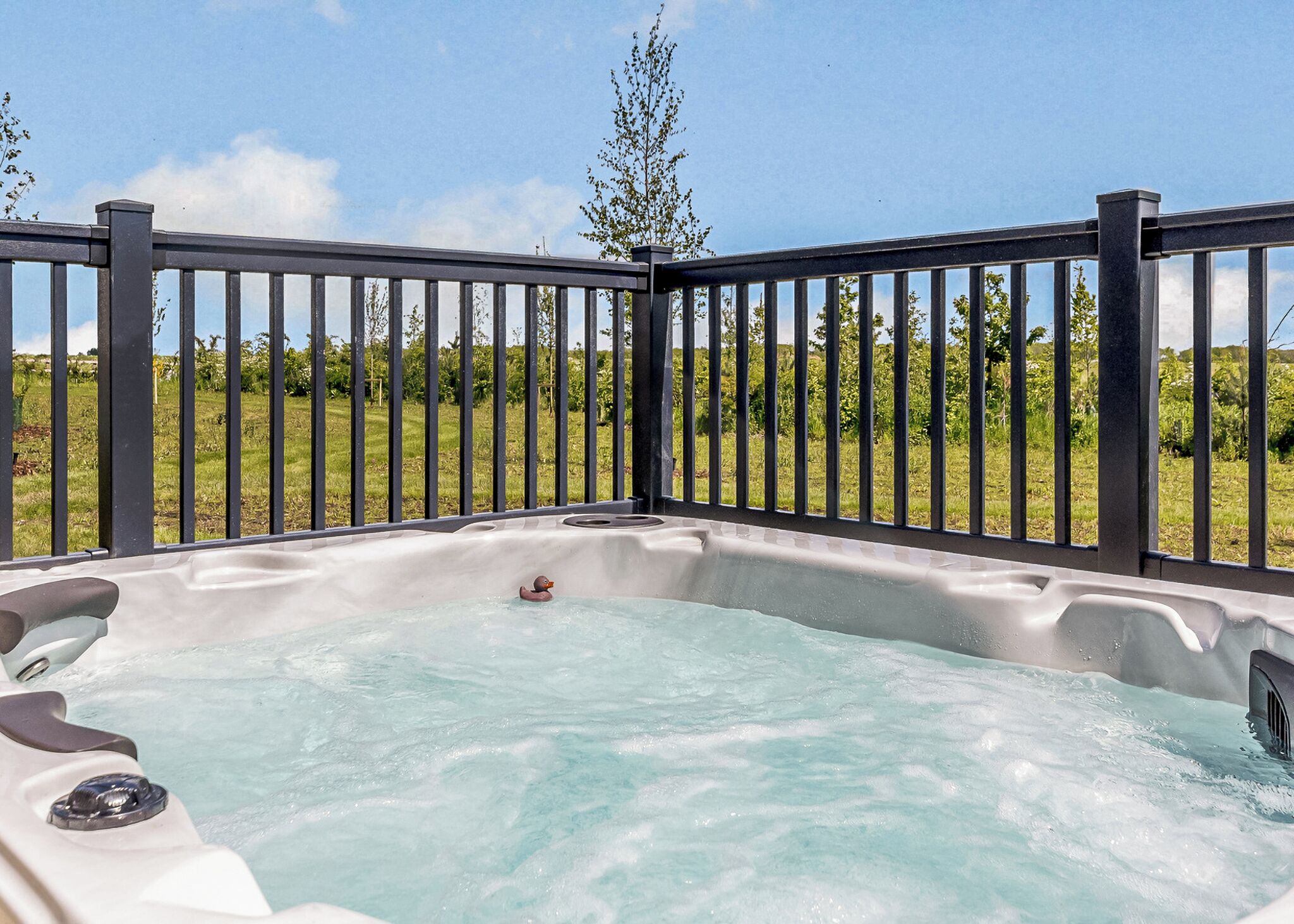 Bain à remous extérieur