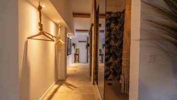 Firemannsrom – deluxe, terrasse, hageutsikt | Bad