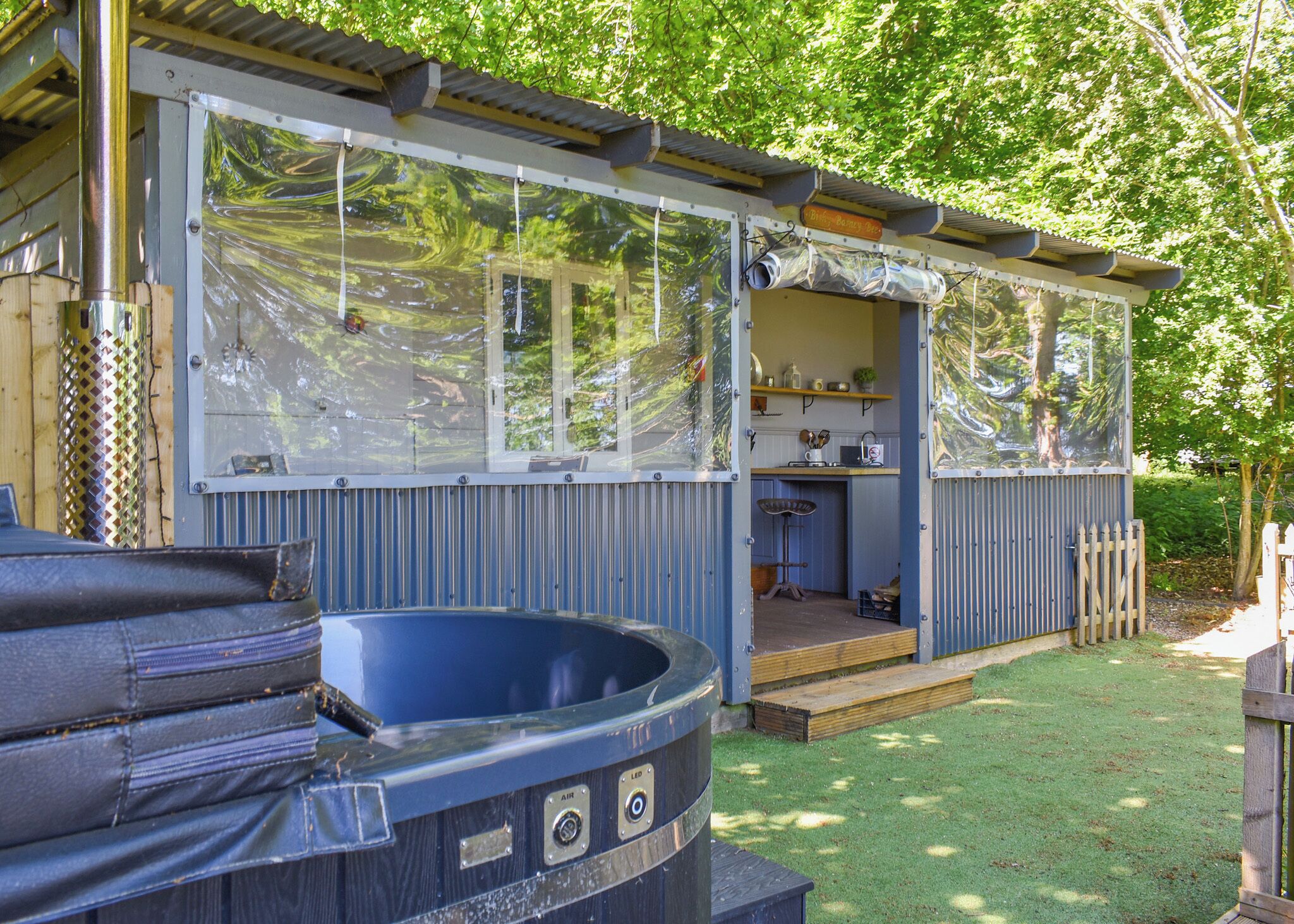 Enceinte de l’hébergement