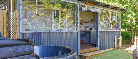 Enceinte de l’hébergement