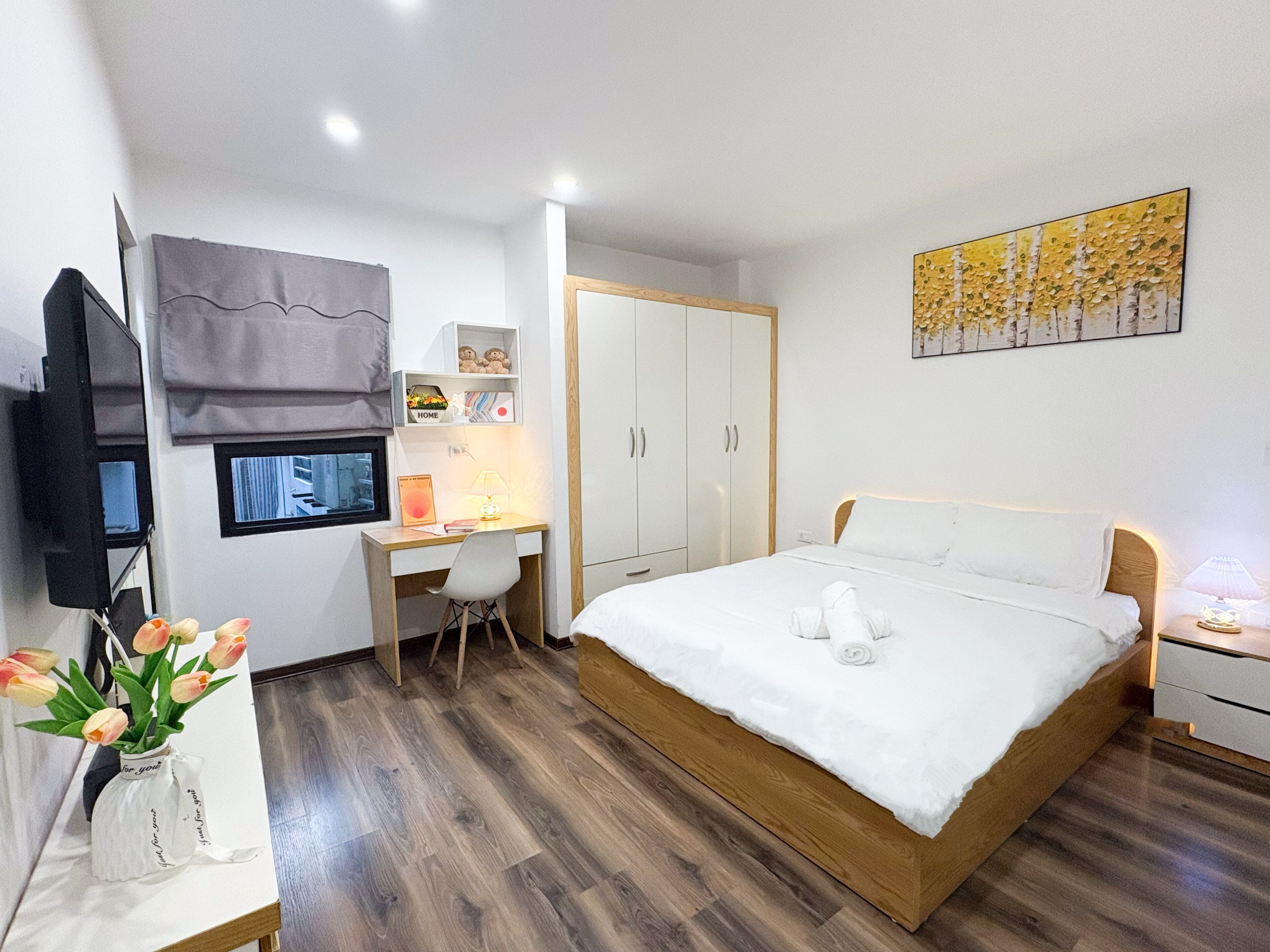 Deluxe-lejlighed - 1 soveværelse - balkon | Strygejern/strygebræt, gratis Wi-Fi, sengetøj