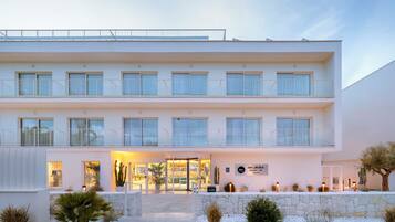 Voorkant van accommodatie