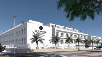 Voorkant van accommodatie