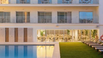 Voorkant van accommodatie