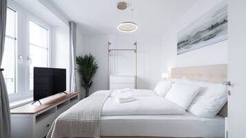 Design-Apartment, 2Â Schlafzimmer, Stadtblick