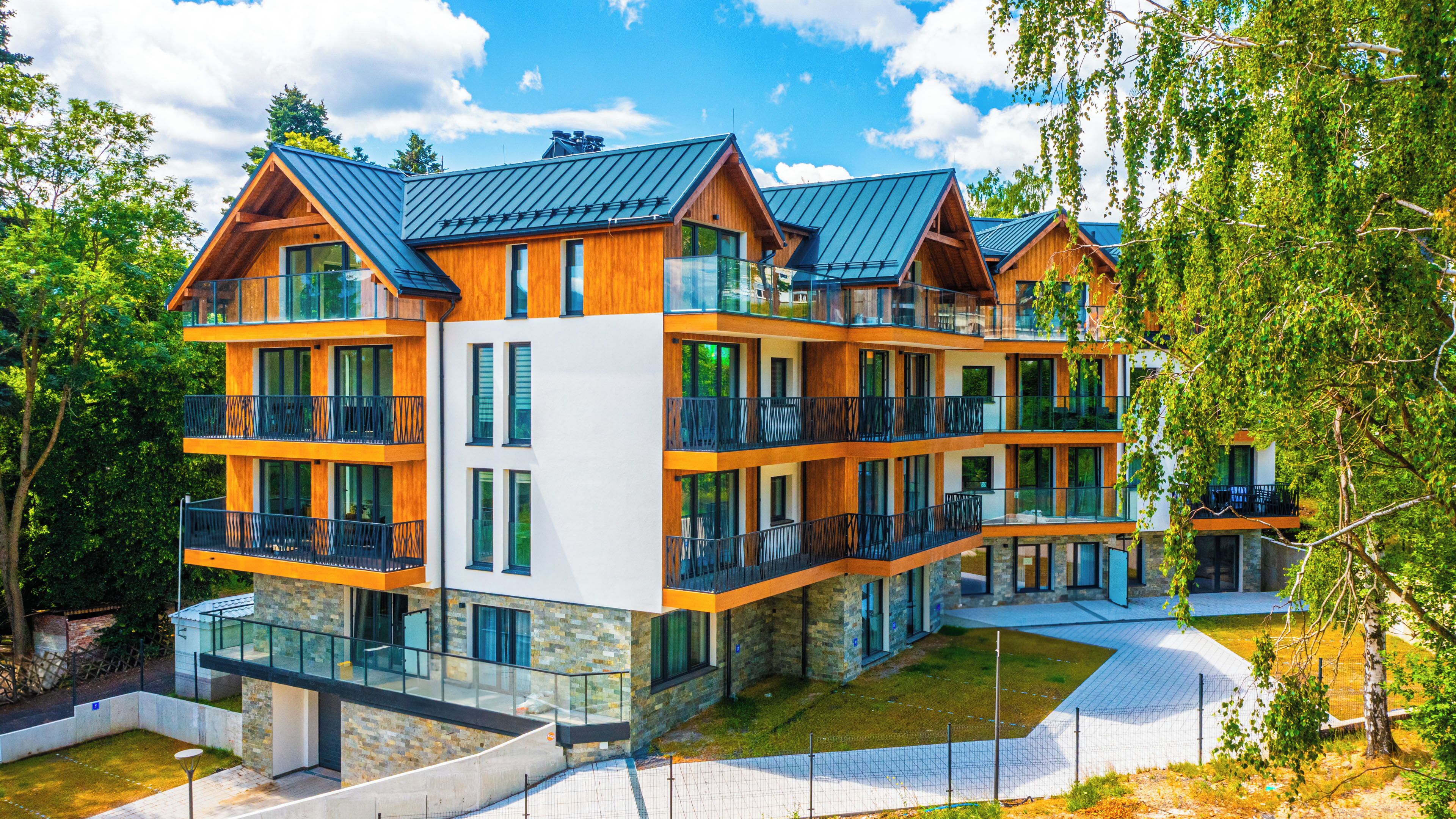 Fachada de la propiedad