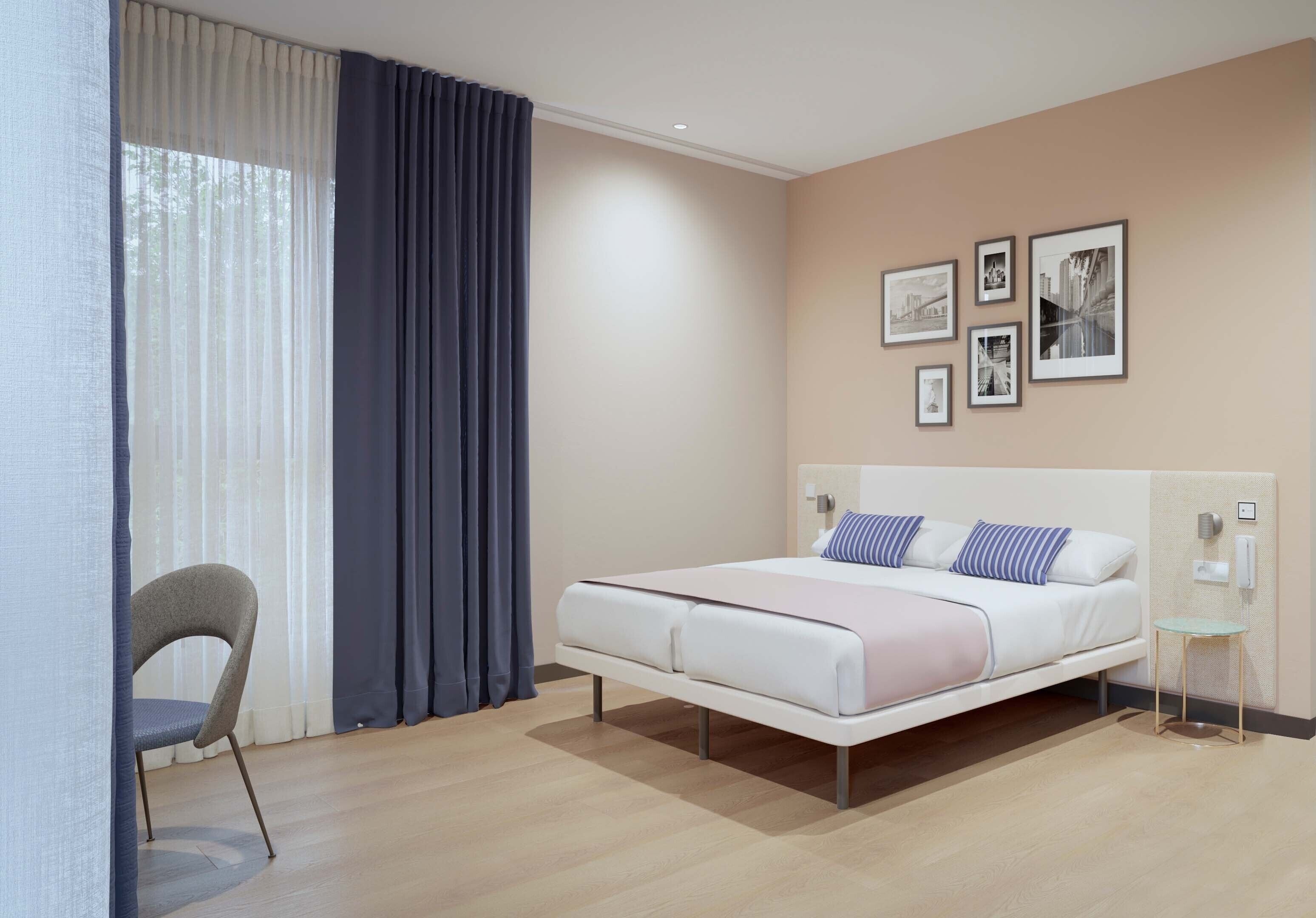 Minibar, in-room safe, desk, laptop workspace