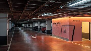 Een oplaadpunt voor elektrische auto's