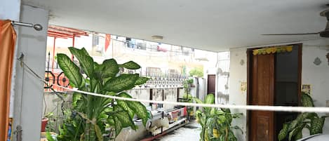 Vista al jardín