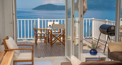 4 bedroom Kandia Villa II with pool & breathtaking sea views to the Ionian Sea