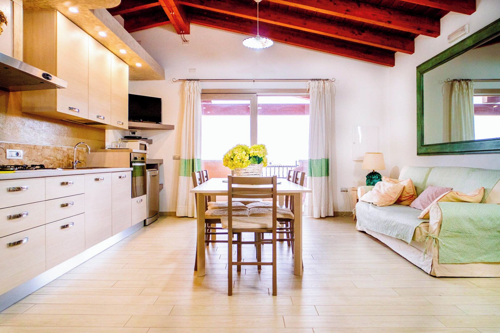 Villa classique, vue sur la mer | Cuisine privée