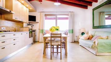 Vila clássica, vista para o mar | Cozinha privada