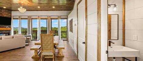 Fernseher, Kamin, Videospiele