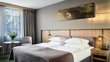 Standard Double Room | In-room safe, blackout drapes, iron/ironing board, free WiFi