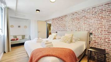 2 slaapkamers, beddengoed