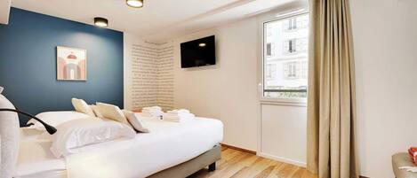 2 chambres, draps fournis