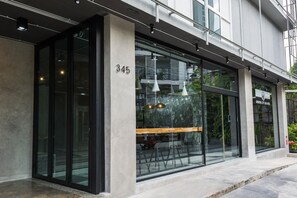 Fassade der Unterkunft