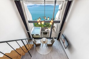 Quarto básico, 2 quartos (Ocean Spa A302) | 1 quarto, Wi-Fi de cortesia