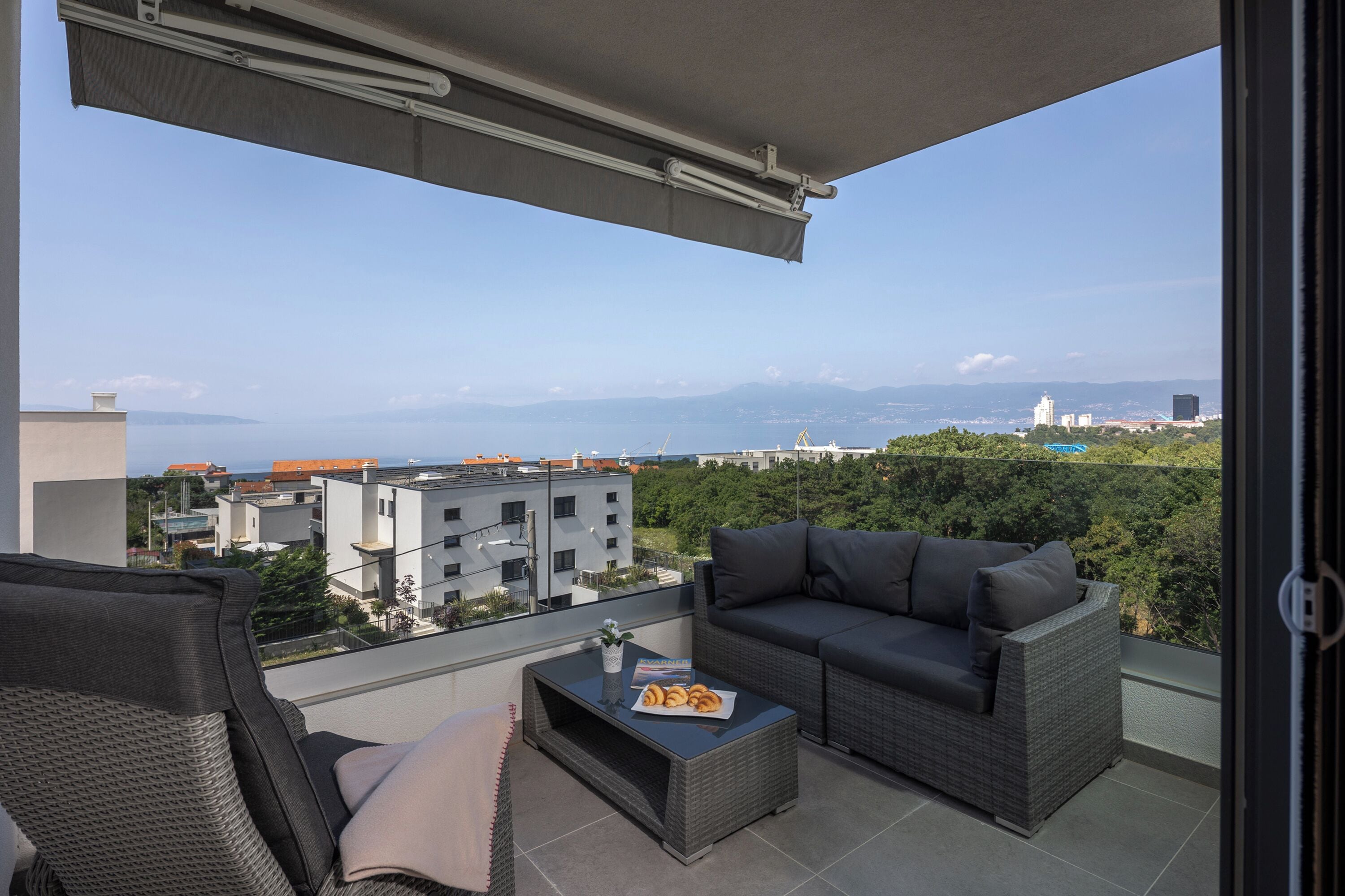Standard Apartment, 2 Bedrooms, Balcony (Seaview Apartment Kostrena Two) | Balcony