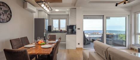 Standard Apartment, Multiple Bedrooms (Seaview Apartment Kostrena Two) | Dining