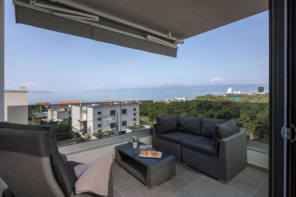 Appartement Standard, 2 chambres, balcon (Seaview Apartment Kostrena Two) | Balcon