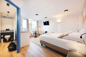1 habitación y ropa de cama