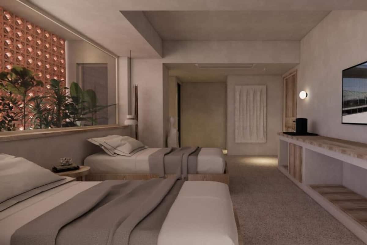 In-room safe, blackout curtains, free WiFi