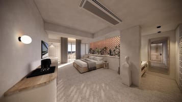 Deluxe-Zimmer | Zimmersafe, Verdunkelungsvorhänge, kostenloses WLAN