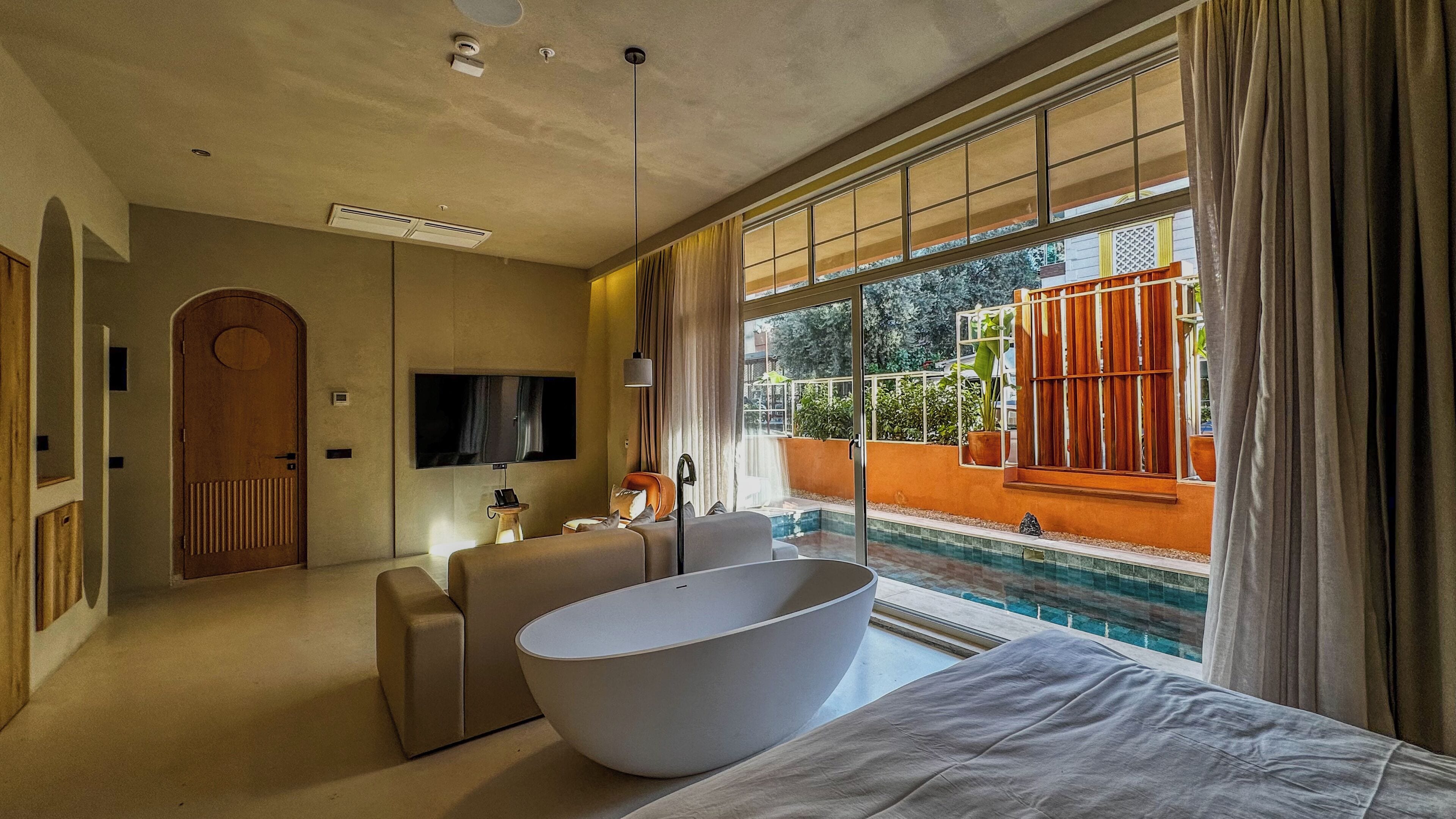 Deluxe Room, Pool Access, Pool View | View from room