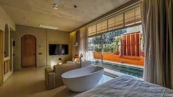 Deluxe Room, Pool Access, Pool View | View from room