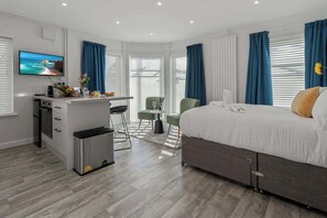 1 soverom, strykejern/-brett, wi-fi og sengetøy