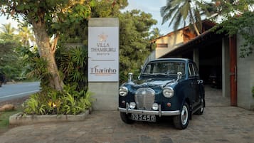 Fassade der Unterkunft