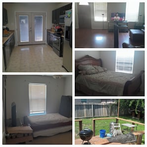 2 bedrooms, iron/ironing board, WiFi