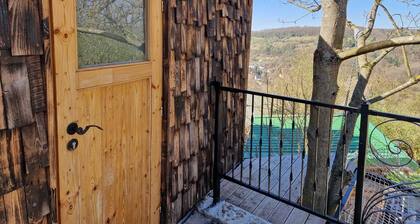 Henrys Cozy TinyHouse mit Premium Zelt- ruhig und idyllisch mit Garten