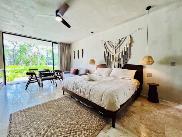 1 bedroom, iron/ironing board, free WiFi, bed sheets