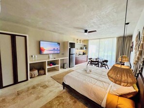 1 bedroom, iron/ironing board, free WiFi, bed sheets