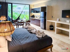 1 soveværelse, strygejern/strygebræt, gratis Wi-Fi, sengetøj