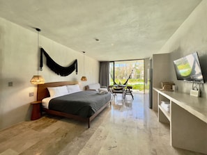 1 chambre, fer et planche à repasser, Wi-Fi gratuit, draps fournis