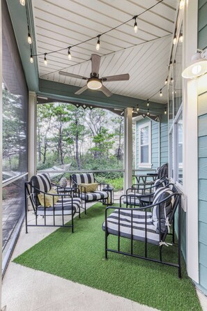 Terrace/patio - Le Rêve Charmant | A Serene Gulf Coast Hideaway with Golf Cart Provided (Gulf Shores)