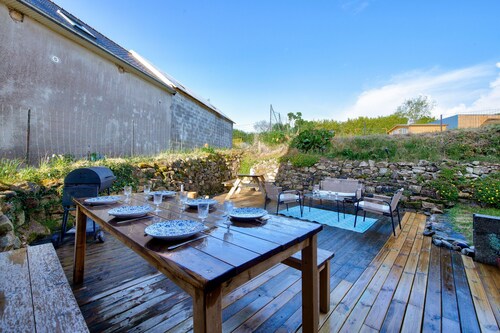 Haus für 6 mit Garten, Terrasse und Spielen