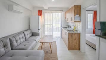 Apartment, Gartenblick | Zimmersafe, Verdunkelungsvorhänge, Bügeleisen/Bügelbrett