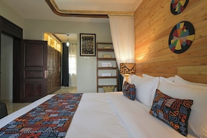Family Apartment, 2 Bedrooms, Housekeeping, City View | Desk, laptop workspace, blackout curtains, soundproofing