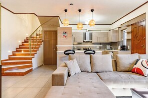 TV connectée, cheminée