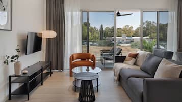 Luxury Apartment, City View | In-room safe, blackout curtains, iron/ironing board, free WiFi
