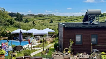 Estúdio exclusivo, 1 cama de casal e sofá-cama, vista para o jardim | Vista para o jardim