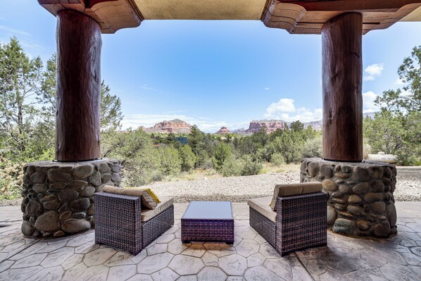 House (4 Bedrooms) | Interior - Hot Tub & Red Rock Views: Secluded Sedona Escape! (Sedona)